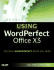 Using Wordperfect Office X3
