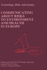 Communicating about Risks to Environment and Health in Europe