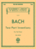 Bach Two-Part Inventions for the Piano (Schirmer's Library of Musical Classics, Vol.379)