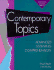 Contemporary Topics: Advanced Listening Comprehension (Longman Lecture Series)