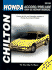 Chilton's Honda: Accord/Prelude 1984-95 Repair Manual