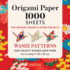 Origami Paper Washi Patterns 1, 000 Sheets 4" (10 Cm): Tuttle Origami Paper: Double-Sided Origami Sheets Printed With 12 Different Designs (Instructions for Origami Crane Included)