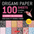 Origami Paper 100 Sheets Cherry Blossoms 6" (15 Cm): Tuttle Origami Paper: Double-Sided Origami Sheets Printed With 12 Different Patterns-Instructions for 5 Projects Included