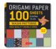 Origami Paper 100 Sheets Washi Patterns 6" (15 Cm): Double-Sided Origami Sheets Printed With 12 Different Patterns (Instructions for Projects Included)