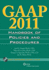 Gaap 2011 Handbook of Policies and Procedures