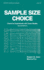 Sample Size Choice