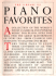 The Library of Piano Favorites
