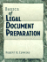 Basics of Legal Document Preparation