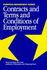 Contracts and Terms and Conditions of Employment (European Management Guides)