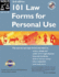 101 Law Forms for Personal Use (101 Law Forms for Personal Use, 2nd Ed)