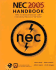 Nec 2005 Handbook: Nfpa 70: National Electric Code; International Electrical Code Series