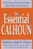 The Essential Calhoun