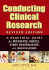 Conducting Clinical Research: a Practical Guide for Physicians, Nurses, Study Coordinators, and Investigators