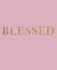 Blessed: A decorative book for coffee tables, bookshelves and interior design styling - Stack deco books together to create a custom look