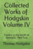 Collected Works of Thomas Hodgskin IV: Travels in the North of Germany Part 2