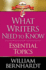 What Writers Need to Know: Essential Topics