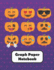 Graph Paper Notebook: Pumpkin Emoji Grid Paper Quad Ruled 4 Squares Per Inch Large Graphing Paper 8.5" By 11"
