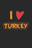 Turkey: Notizbuch, Notizheft, Notizblock | Geschenk-Idee Fr Trkei Fans | A5 | 120 Seiten