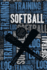 Softball Training Log and Diary: Softball Training Journal and Book for Player and Coach-Softball Notebook Tracker