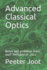 Advanced Classical Optics: Notes and Problems From Uoft Phy485h1f 2012
