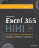 Microsoft Excel 365 Bible (Excel Bible)
