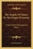 The Temple of Nature Or the Origin of Society: a Poem With Philosophical Notes