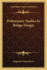 Preliminary Studies In Bridge Design