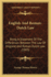 English and Roman-Dutch Law: Being a Statement of the Differences Between the Law of England and Roman-Dutch Law (1903)