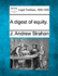 A digest of equity.