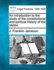 An Introduction to the Study of the Constitutional and Political History of the States.
