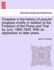 Chapters in the history of popular progress chiefly in relation to the Freedom of the Press and Trial by Jury. 1660-1820. With an application to later years.