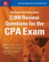 McGraw-Hill Education 2, 000 Review Questions for the Cpa Exam