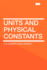 Units and Physical Constants