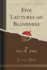 Five Lectures on Blindness Classic Reprint