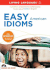 Easy American Idioms [With Cdrom]