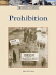 Prohibition (American History)