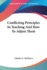 Conflicting Principles In Teaching And How To Adjust Them
