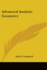 Advanced Analytic Geometry