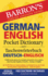 German-English Pocket Dictionary: 70, 000 Words, Phrases & Examples (Barron's Pocket Bilingual Dictionaries)