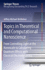 Topics in Theoretical and Computational Nanoscience: From Controlling Light at the Nanoscale to Calculating Quantum Effects with Classical Electrodynamics