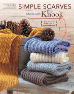 simple scarves made with the knook nine beginner level quick and easy scarv