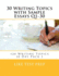 30 Writing Topics With Sample Essays Q1-30: 120 Writing Topics 30 Day Pack 1