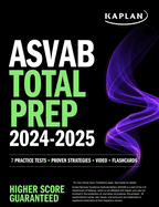 asvab total prep 2024 2025 7 practice tests proven strategies video flashca