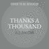 Thanks a Thousand: a Gratitude Journey