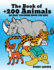 The Book of +200 Animals: An Easy Coloring Book for Kids