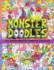 Doodle monsters coloring book