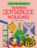 Drawing Zentangle Holidays (How to Draw Zentangle Art)
