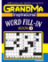 Grandma Inspirational Word Fill-In Book: 120 Puzzles and Inspirational Quotes to