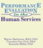 Performance Evaluation in the Human Services