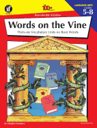 instructional fair words on the vine activity book grades 5 to 8